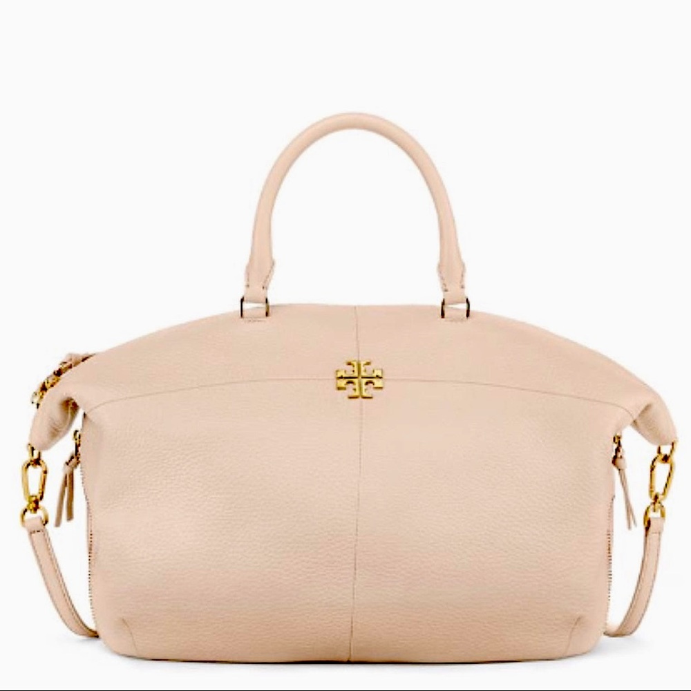 Tory Burch Ivy Slouchy Satchel- Bedrock
